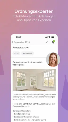 BeTidy » Putzplan & Ordnung screenshot