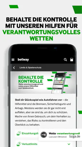 Betway Sportwetten screenshot