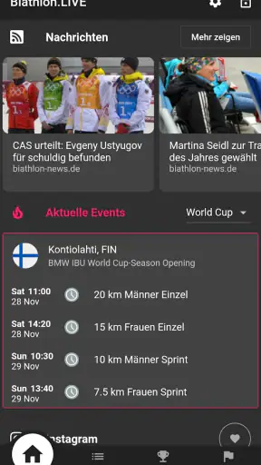 Biathlon.LIVE 2024-2025 screenshot