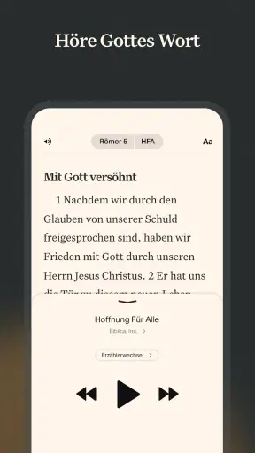 Bibel App, inkl. Hörbibeln screenshot