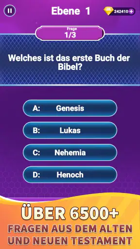 Bibel-Quiz screenshot
