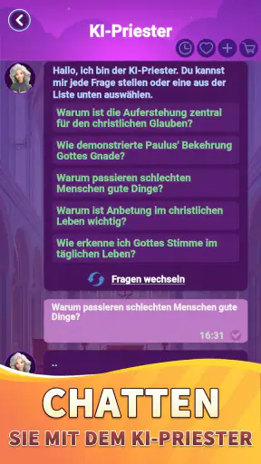 Bibel-Quiz screenshot