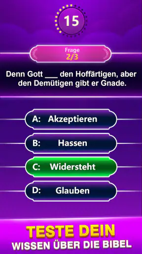 Bible Trivia - Wort Quiz Spiel screenshot