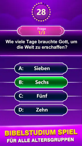 Bible Trivia - Wort Quiz Spiel screenshot