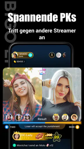 Bigo Live: Live-Stream, Chat screenshot