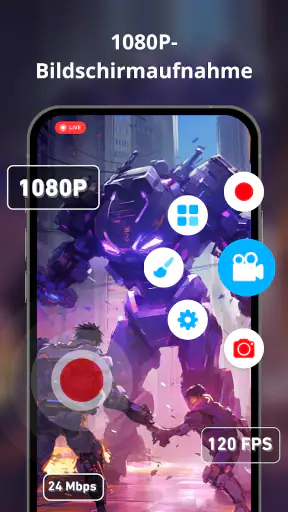 Bildschirm Aufnehmen, Rekorder screenshot