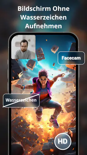 Bildschirm Aufnehmen, Rekorder screenshot