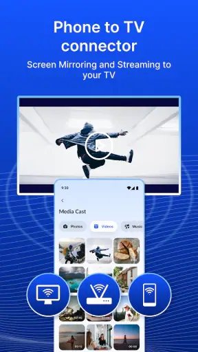 Bildschirm spiegeln-USB & WLAN screenshot