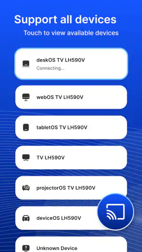 Bildschirm spiegeln-USB & WLAN screenshot