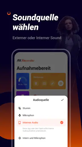 Bildschirmaufnahme - AX Record screenshot