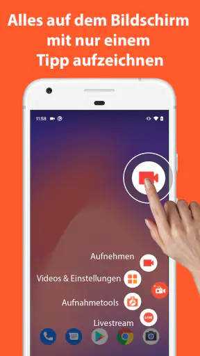 Bildschirmaufnahme: AZRecorder screenshot
