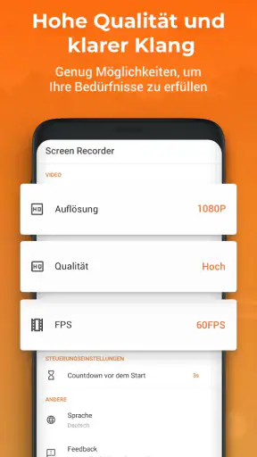 Bildschirmaufnahme - XRecorder screenshot