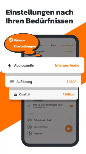 Bildschirmrekorder Videomacher screenshot