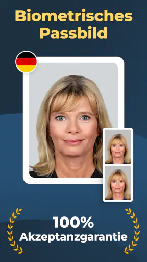 Passbilder App - PhotoAiD screenshot