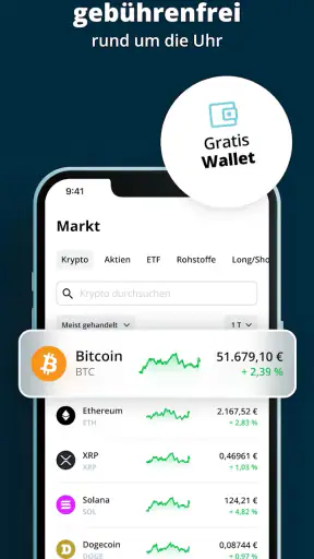 BISON - Krypto, Aktien & ETFs screenshot
