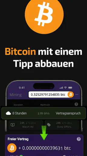 Bitcoin mining - Crypto Miner screenshot