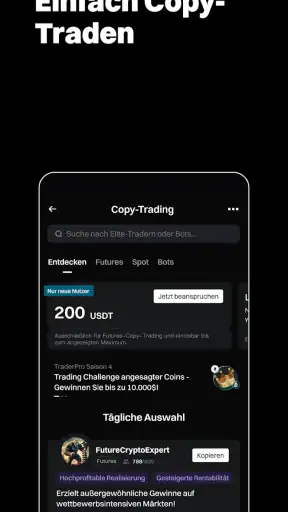 Bitget-Bitcoin, Kryptowährung screenshot
