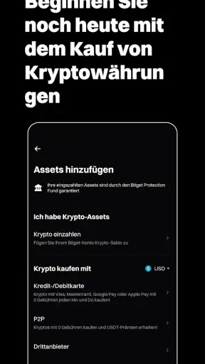 Bitget-Bitcoin, Kryptowährung screenshot