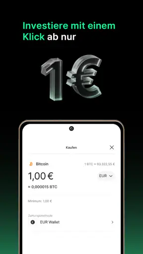 Bitpanda: Kaufe BTC & Krypto screenshot
