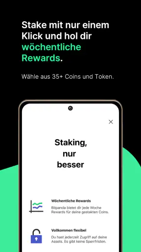 Bitpanda: Kaufe BTC & Krypto screenshot