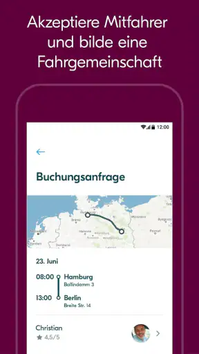 BlaBlaCar: Bus- und Mitfahrten screenshot