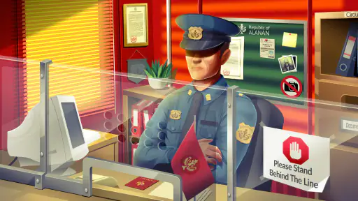 Black Border Polizei Simulator screenshot