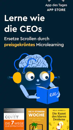 Blinkist: Buchzusammenfassung screenshot