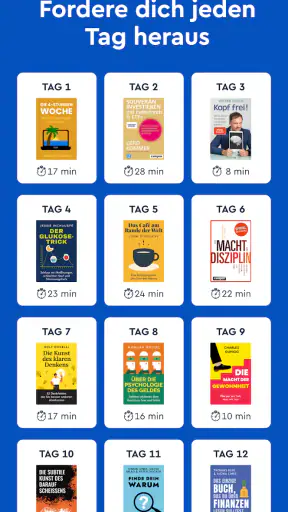 Blinkist: Buchzusammenfassung screenshot