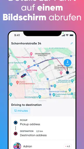 Bliq - Die beste Fahrt finden screenshot
