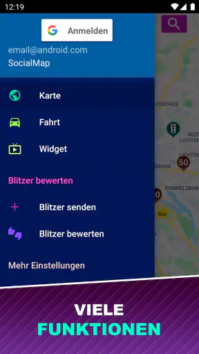 Blitzer Radarwarner screenshot