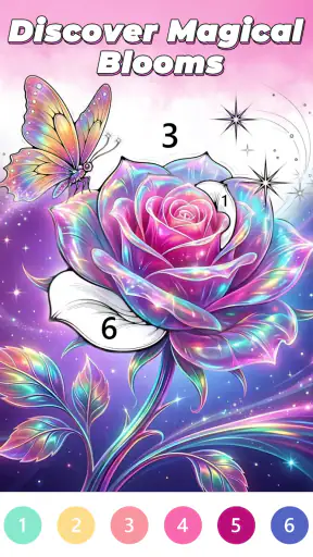 Blossom Color By Number screenshot