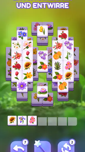 Blossom Match - Puzzlespiel screenshot