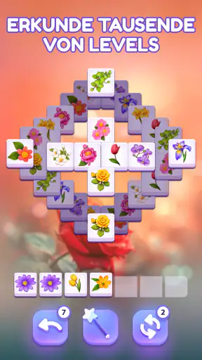 Blossom Match - Puzzlespiel screenshot