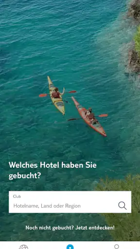 BLUE App screenshot