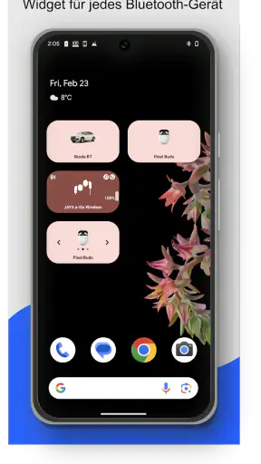 Bluetooth Audio Connect Widget screenshot
