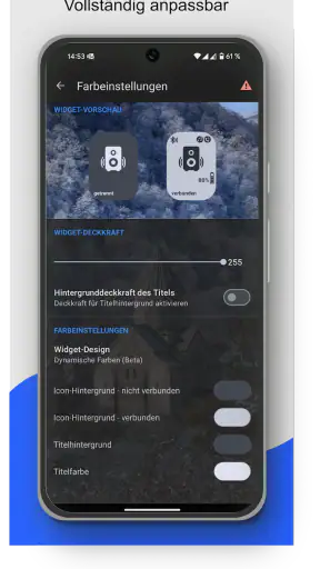 Bluetooth Audio Connect Widget screenshot