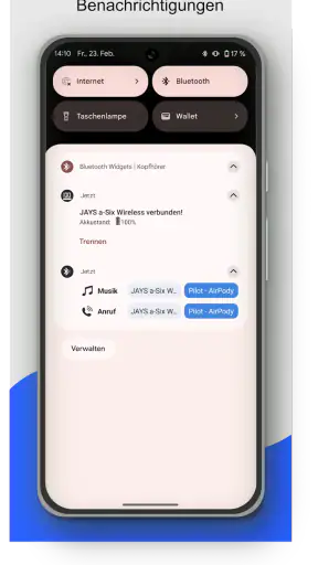Bluetooth Audio Connect Widget screenshot