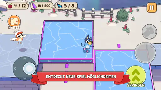 Bluey's Quest: Goldener Stift screenshot