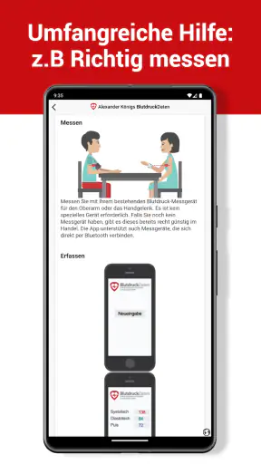 BlutdruckDaten – Blutdruck App screenshot