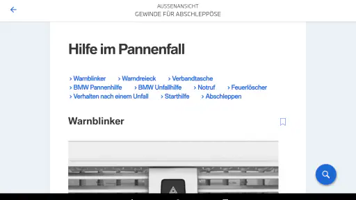 BMW Driver's Guide screenshot