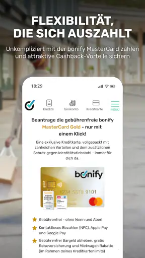 bonify Bonitätsmanager screenshot