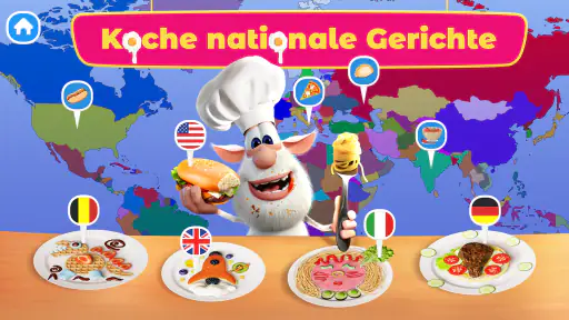 Booba Küche: Coole Kochspiele! screenshot