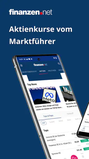 Börse & Aktien - finanzen.net screenshot