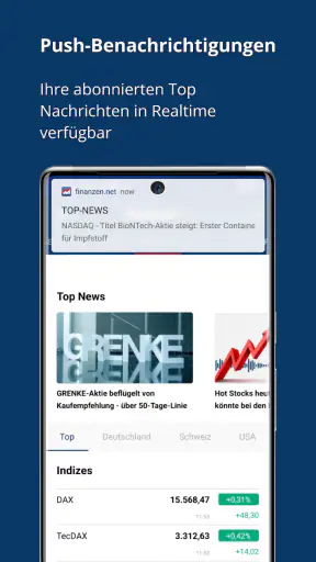 Börse & Aktien - finanzen.net screenshot