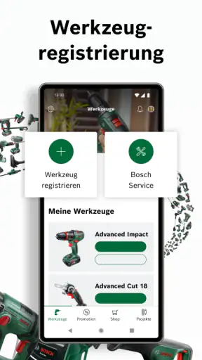 Bosch DIY: Garantie und Deals screenshot