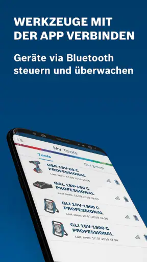 Bosch Toolbox screenshot