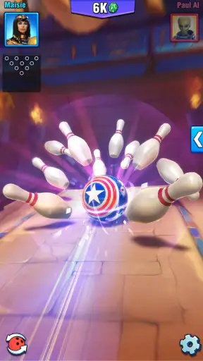 Bowling Crew — 3D-Bowling screenshot