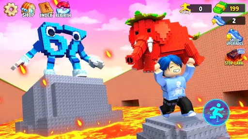 Brainrot Jump: Infinite Speed screenshot