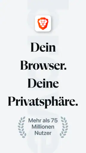 Brave Private VPN Webbrowser screenshot