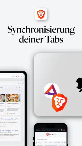 Brave Private VPN Webbrowser screenshot